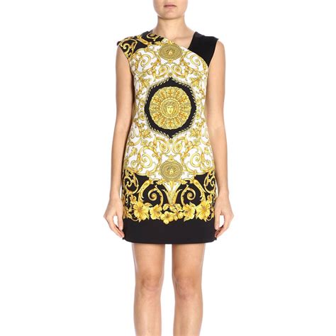 versace kleider dunkel|Versace Dresses for Women .